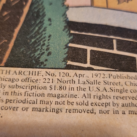 VINTAGE Archie Series Comic No. 120 Life with Archie - Picture 7 of 11